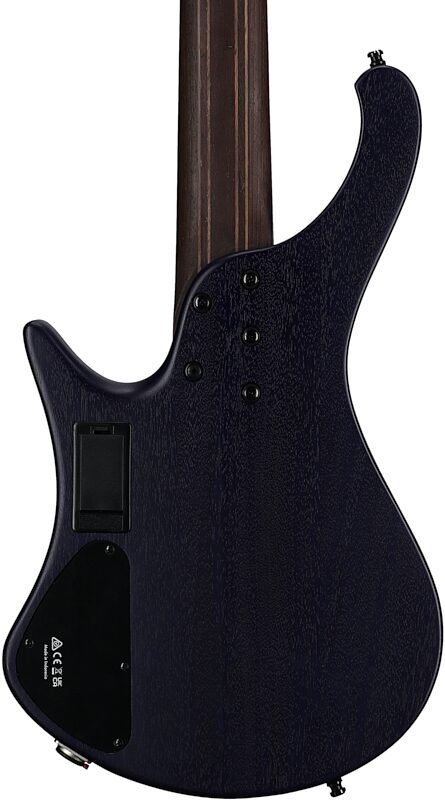 Ibanez EHB1505MS Bass Guitar, 5-String (with Gig Bag), Pacific Blue Burst, Serial Number 211P01I221008010, Body Straight Back