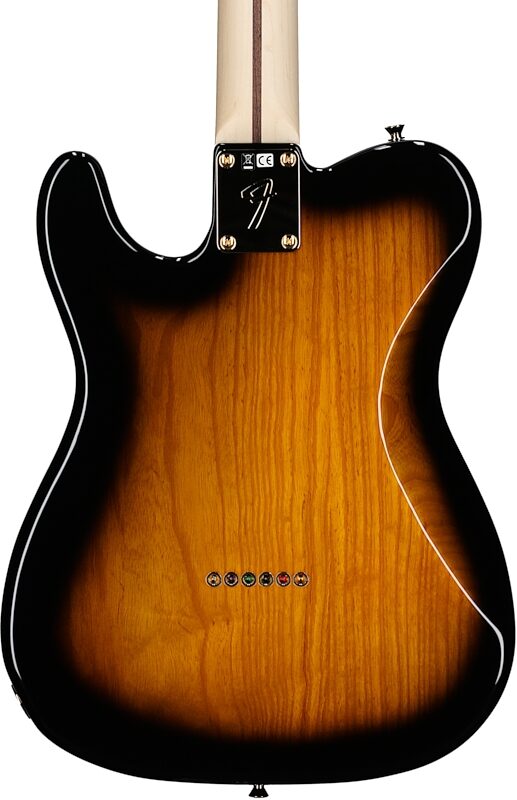 Fender Richie Kotzen Telecaster Electric Guitar (Maple Fingerboard), Brown Sunburst, Serial Number JD22024450, Body Straight Back