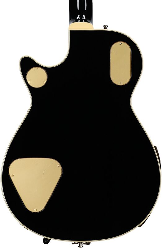 Gretsch G6134TG Limited Edition Paisley Penguin Electric Guitar (with Case), Black Paisley Penguin, Serial Number JT23051855, Body Straight Back