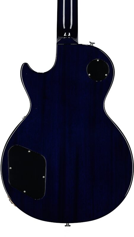 Gibson Les Paul Standard 60s Custom Color Electric Guitar, Figured Top (with Case), Blueberry Burst, Serial Number 221930346, Body Straight Back