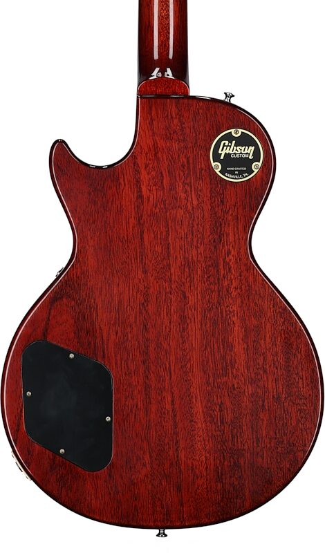 Gibson Custom 1958 Les Paul Standard Reissue Electric Guitar (with Case), Lemon Burst, Serial Number 831470, Body Straight Back