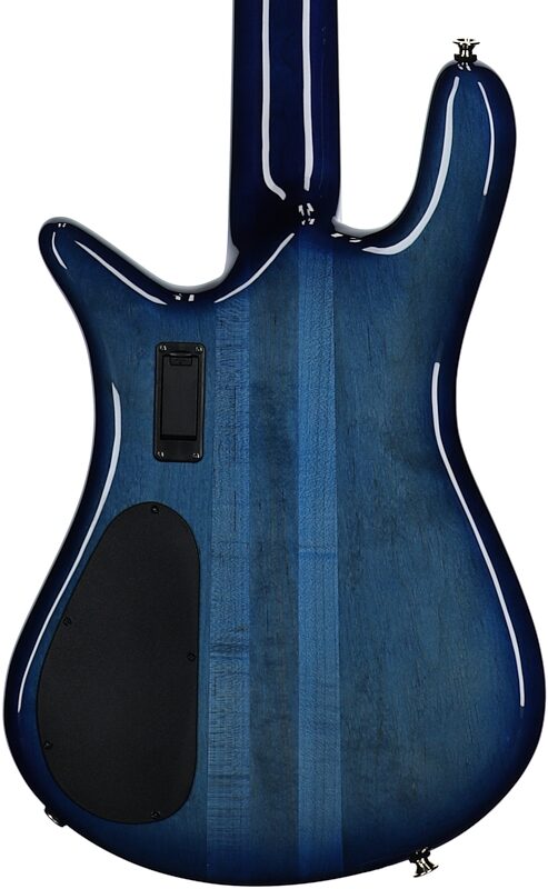 Spector Euro5 LT Electric Bass, 5-String (with Gig Bag), Blue Fade Gloss, Serial Number 21NB 20543, Body Straight Back