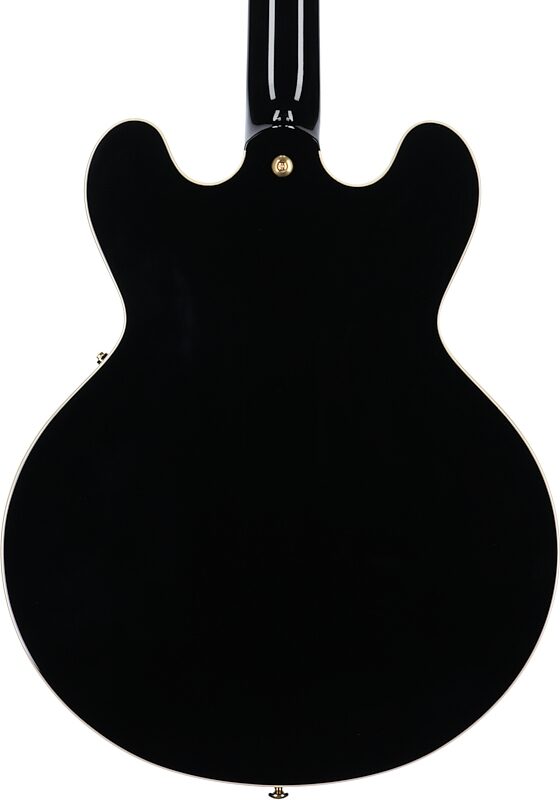 Gibson Limited Edition ES-345 Electric Guitar (with Case), Ebony, Serial Number 232710234, Body Straight Back