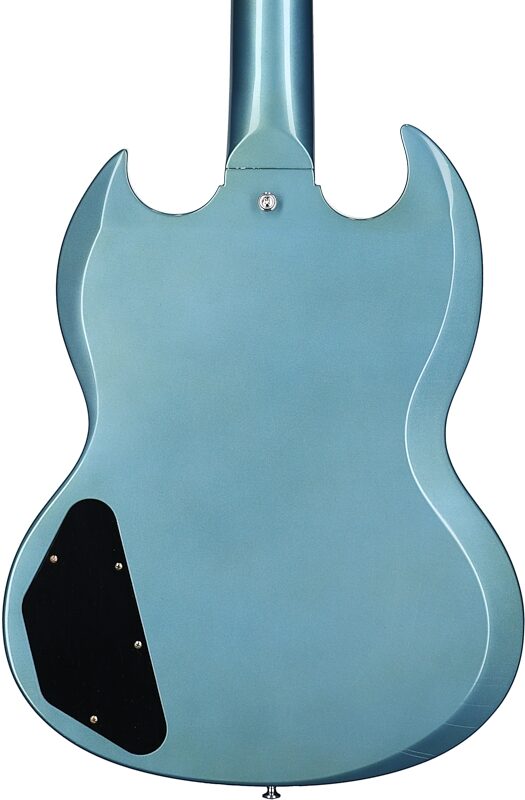 Gibson Custom 1964 SG Maestro Murphy Lab Ultra Light Age (with Case), Pelham Blue, Serial Number 400134, Body Straight Back