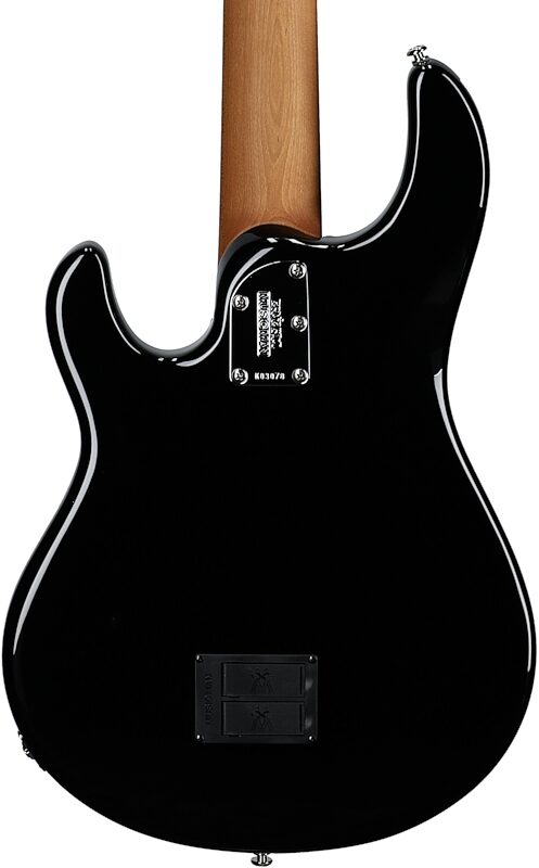 Ernie Ball Music Man StingRay 5 Special HH Electric Bass (with Case), Black, Serial Number K03078, Body Straight Back