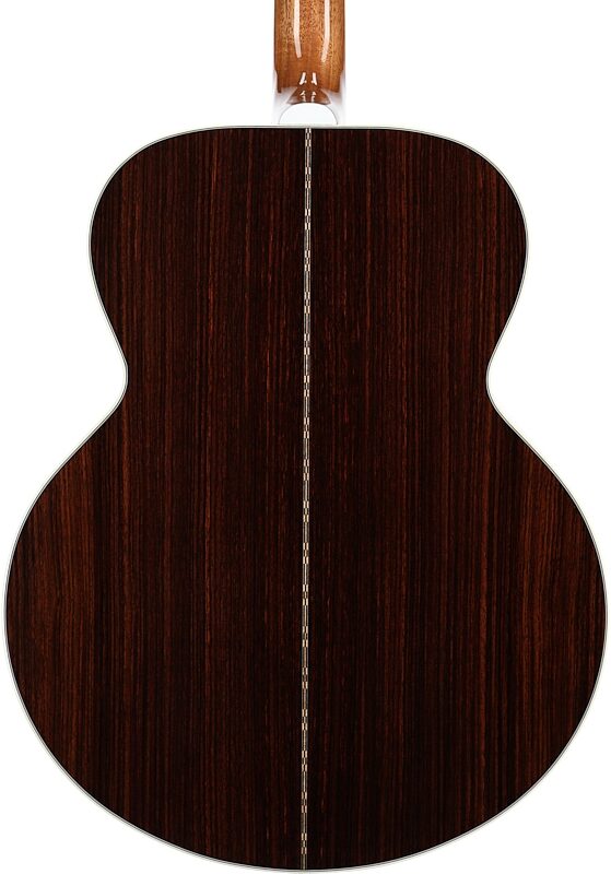 Gibson SJ-200 Standard Rosewood Jumbo Acoustic-Electric Guitar (with Case), Rosewood Burst, Serial Number 20654001, Body Straight Back