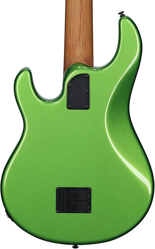 Ernie Ball Music Man StingRay 5 Special Electric Bass, 5-String (with Case), Kiwi Green, Serial Number K03250, Body Straight Back