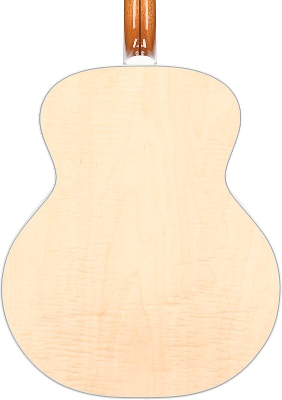 Guild F-55E Jumbo Maple Acoustic-Electric Guitar (with Case), Natural, Serial Number C240215, Body Straight Back