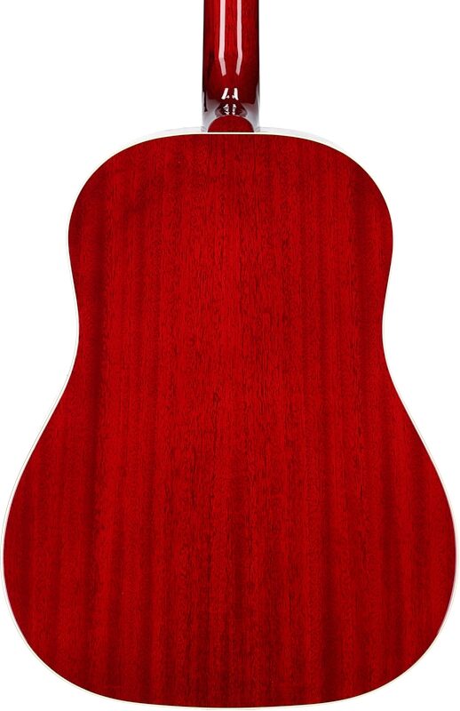 Gibson J-45 Standard Acoustic-Electric Guitar (with Case), Cherry, Serial Number 20744132, Body Straight Back