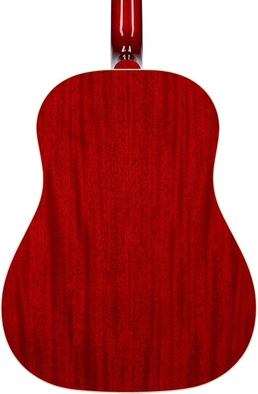 Gibson J-45 Standard Acoustic-Electric Guitar (with Case), Cherry, Serial Number 21004196, Body Straight Back