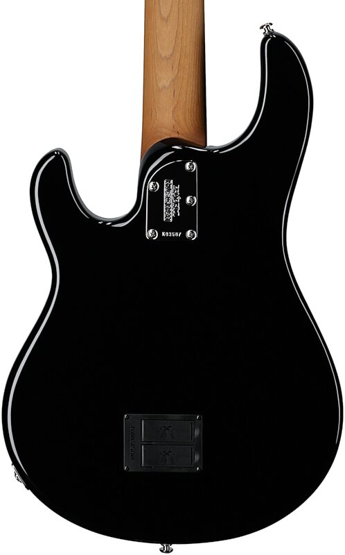 Ernie Ball Music Man StingRay 5 Special HH Electric Bass (with Case), Black, Serial Number K03587, Body Straight Back