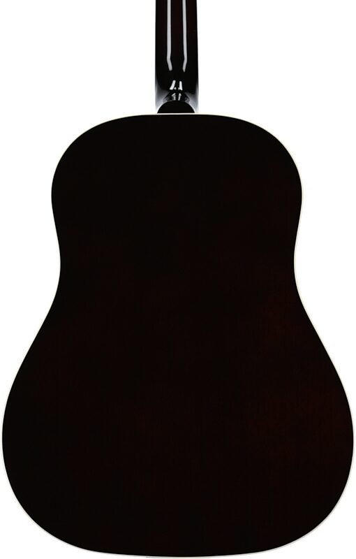 Gibson J-45 Standard Acoustic-Electric Guitar, Left Handed (with Case), Vintage Sunburst, Serial Number 20454116, Body Straight Back