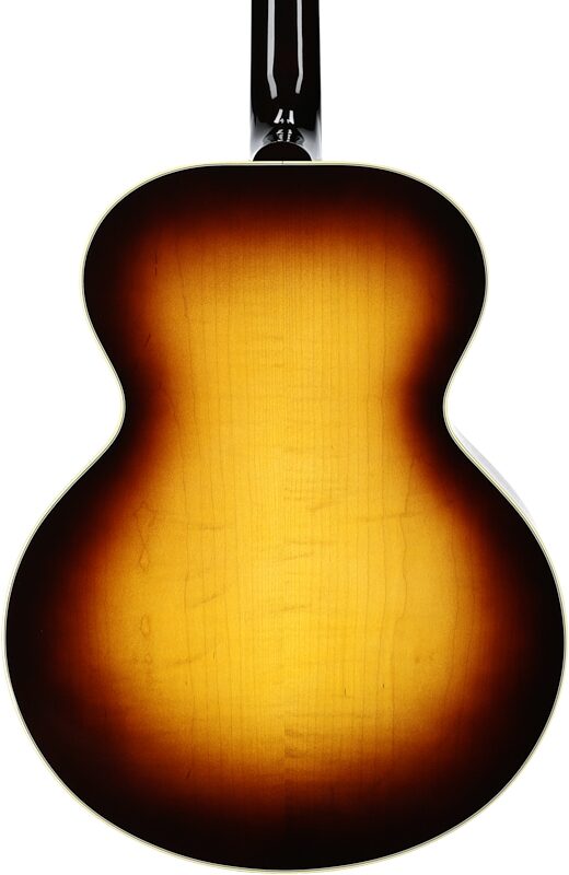 Gibson J-185 Original Acoustic-Electric Guitar (with Case), Vintage Sunburst, Serial Number 21214116, Body Straight Back