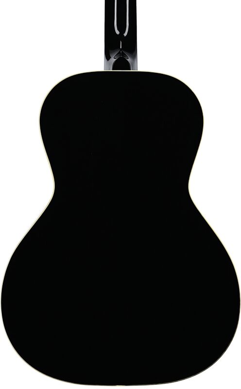 Gibson L-00 Original Acoustic-Electric Guitar (with Case), Ebony, Serial Number 21244044, Body Straight Back