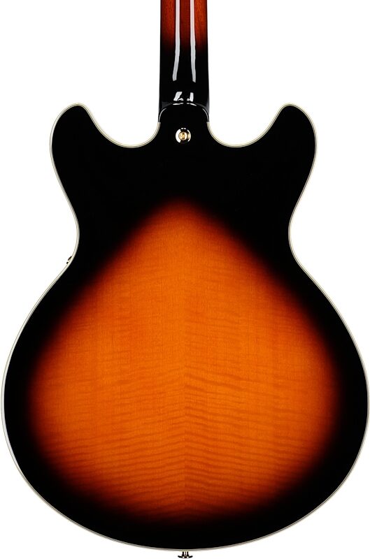 Ibanez Artstar Prestige AS2000 Electric Guitar (with Case), Brown Sunburst, Serial Number 210002F2414000, Body Straight Back