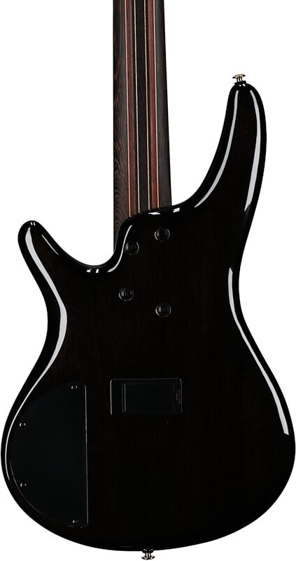 Ibanez SR2605 Premium Electric Bass, 5-String (with Gig Bag), Cerulean Blue Burst, Serial Number 240300081, Body Straight Back