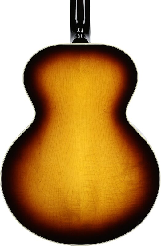 Gibson J-185 Original Acoustic-Electric Guitar (with Case), Vintage Sunburst, Serial Number 21244102, Body Straight Back