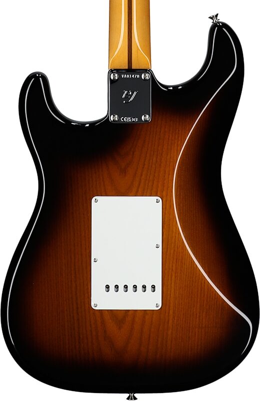 Fender Stories Eric Johnson '54 Virginia Stratocaster Electric Guitar (with Case), 2-Color Sunburst, Serial Number VA01478, Body Straight Back