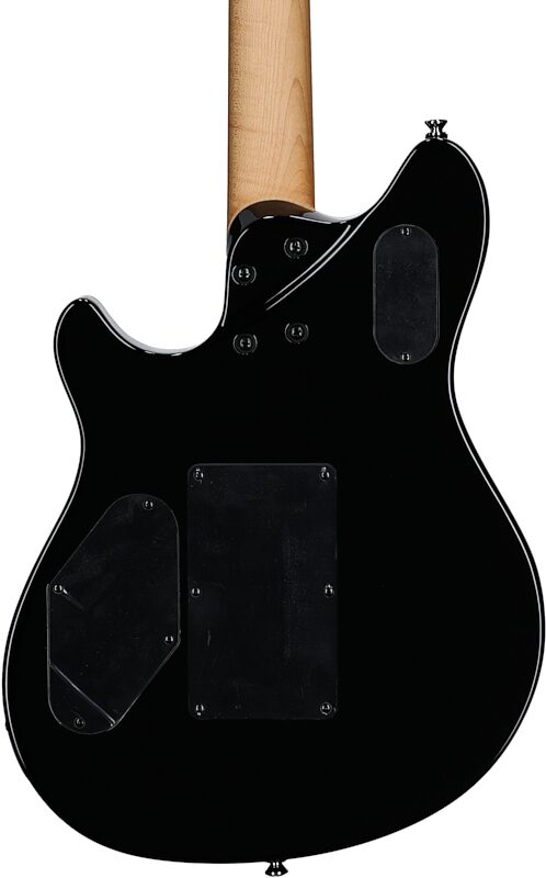 Peavey HP 2 Electric Guitar (with Case), Transparent Black, Serial Number 0ARCEC2000988, Body Straight Back