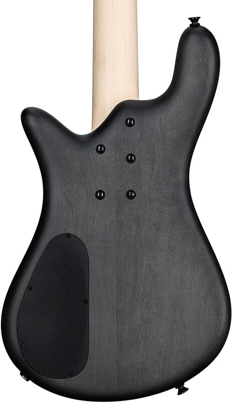 Spector Euro4 LX Bolt-On Bass Guitar (with Gig Bag), Nightshade Matte, Serial Number ]C121NB21835, Body Straight Back