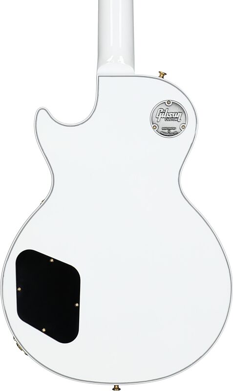 Gibson Les Paul Custom Electric Guitar (with Case), Alpine White, Serial Number CS402589, Body Straight Back