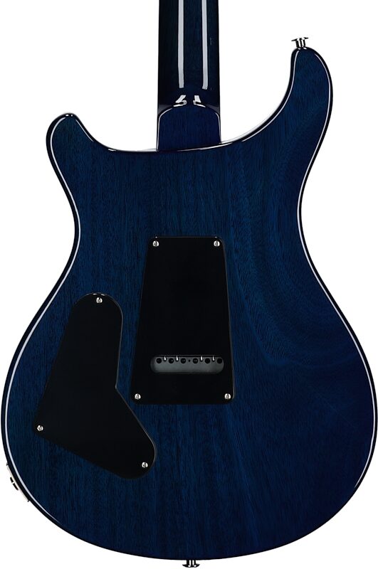 PRS Paul Reed Smith S2 Custom 24 Quilt Electric Guitar (with Gig Bag), Makena Blue, Serial Number S2073111, Body Straight Back