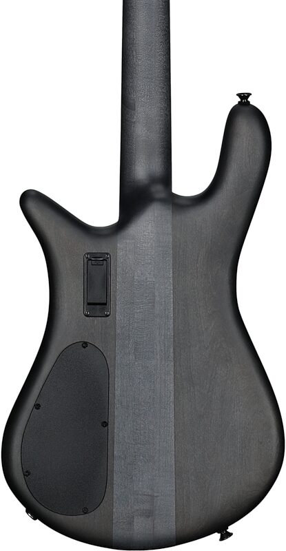 Spector Euro4 LX Electric Bass (with Gig Bag), Black Stain Matte, Serial Number 211NB21771, Body Straight Back