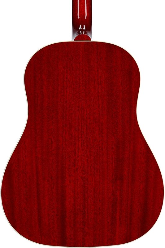 Gibson J-45 Standard Acoustic-Electric Guitar (with Case), Cherry, Serial Number 22274002, Body Straight Back