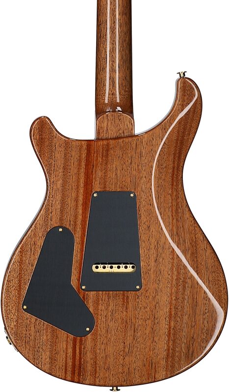 PRS Paul Reed Smith Custom 24-08 10-Top Pattern Thin Electric Guitar (with Case), Charcoal, Serial Number 0394608, Body Straight Back