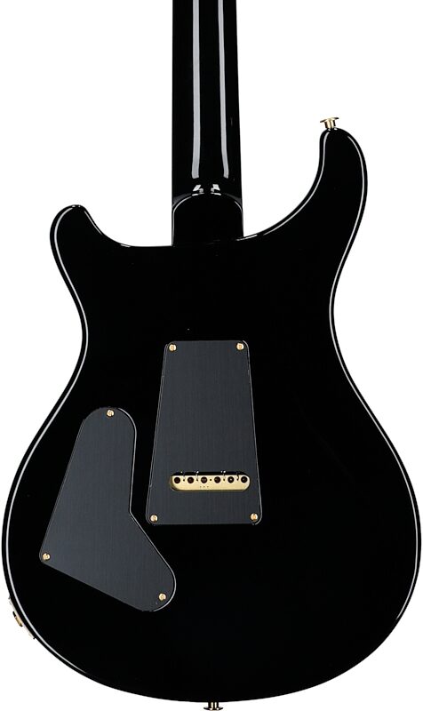 PRS Paul Reed Smith Custom 24 Pattern Thin 10-Top Electric Guitar (with Case), Charcoal Wraparound Smokeburst, Serial Number 0393369, Body Straight Back