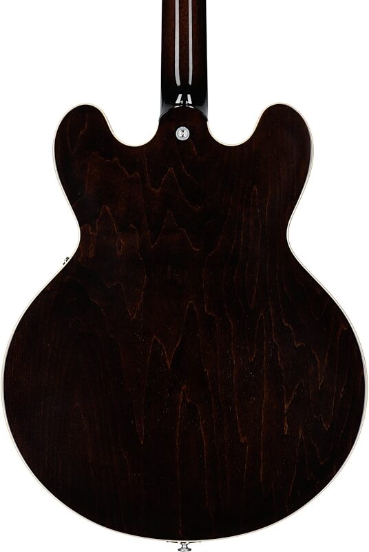Gibson ES-330 Hollow Body Electric Guitar (with Case), Tobacco Sunburst, Serial Number 228340280, Body Straight Back