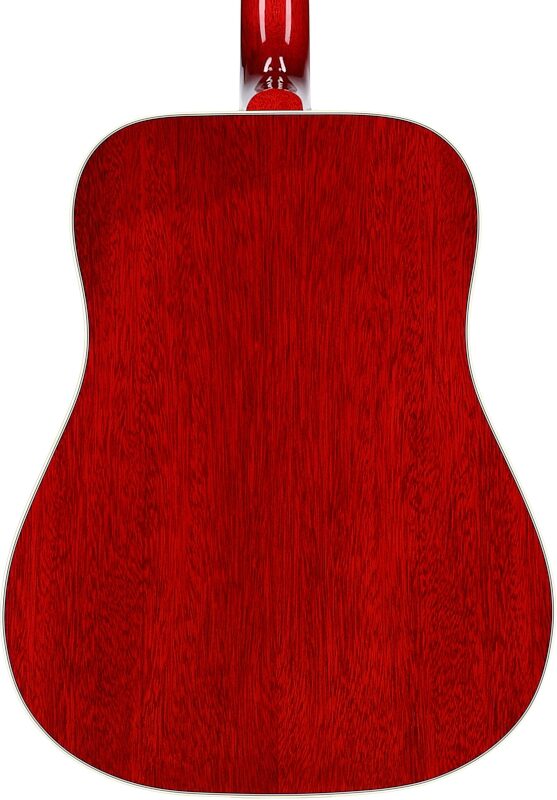Gibson Hummingbird Standard Acoustic-Electric Guitar (with Case), Vintage Cherry Sunburst, Serial Number 23194142, Body Straight Back