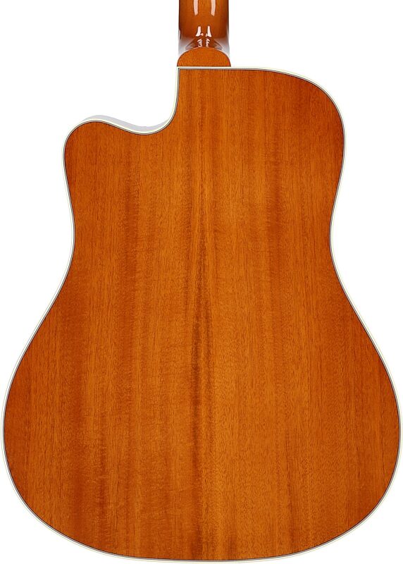 Gibson Hummingbird Standard Acoustic-Electric Guitar (with Case), Heritage Cherry Sunburst, Serial Number 23414098, Body Straight Back