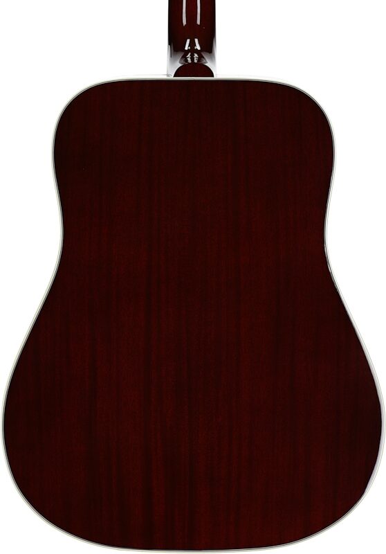 Gibson Limited Edition Hummingbird Standard Acoustic-Electric Guitar (with Case), Wine Red, Serial Number 23324104, Body Straight Back