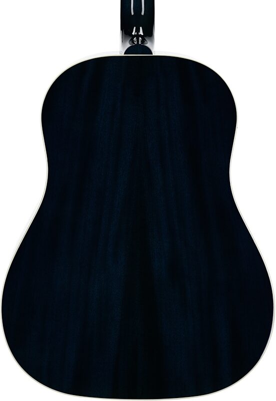 Gibson Limited Edition J-45 Standard Acoustic-Electric Guitar (with Case), Bluebonnet, Serial Number 23374072, Body Straight Back