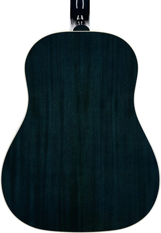 Gibson Limited Edition J-45 Standard Acoustic-Electric Guitar (with Case), Bluebonnet, Serial Number 23384016, Body Straight Back