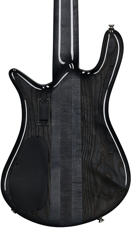 Spector Euro 5 Custom Bass Guitar (with Gig Bag), Natural Black Burst Gloss, Serial Number ]C121NB22356, Body Straight Back