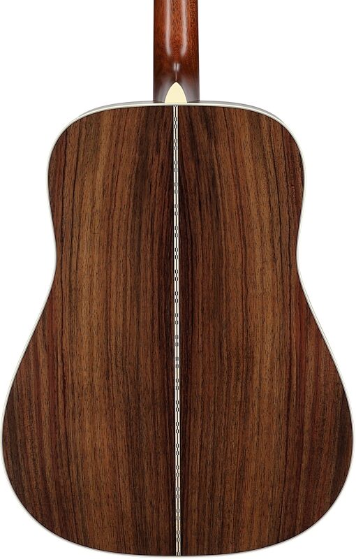 Martin D-28-v2 Satin Acoustic Guitar, Natural, Serial Number M2914907, Body Straight Back
