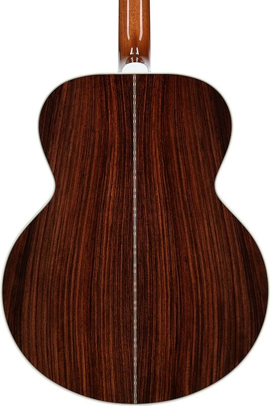 Gibson SJ-200 Standard Rosewood Jumbo Acoustic-Electric Guitar (with Case), Rosewood Burst, Serial Number 23124017, Body Straight Back