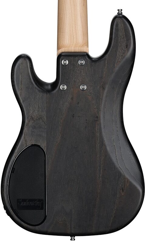 Sadowsky MetroLine 21-Fret Hybrid P/J Bass, 5-String (with Gig Bag), Nirvana Black, Serial Number SML K 004981-24, Body Straight Back