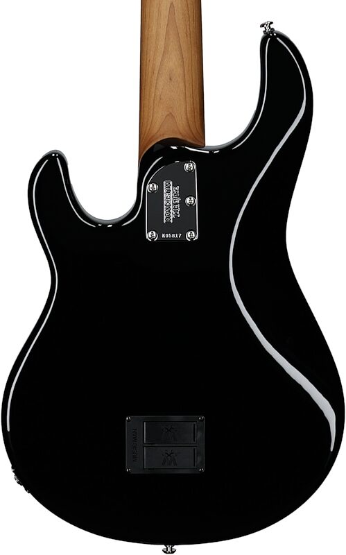 Ernie Ball Music Man StingRay 5 Special HH Electric Bass (with Case), Black, Serial Number K05817, Body Straight Back