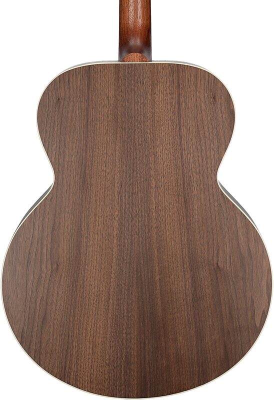 Gibson SJ-200 Studio Walnut Jumbo Acoustic-Electric Guitar (with Case), Satin Natural, Serial Number 20085066, Body Straight Back