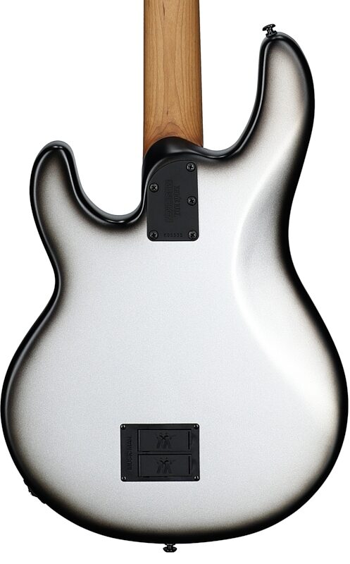 Ernie Ball Music Man StingRay Special Electric Bass (with Mono Case), Black Rock, Serial Number K06535, Body Straight Back