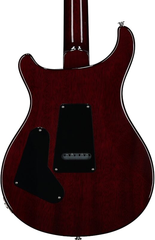 PRS Paul Reed Smith S2 Custom 24 Quilt Electric Guitar (with Gig Bag), Gray Black Purple Burst, Serial Number S2079275, Body Straight Back