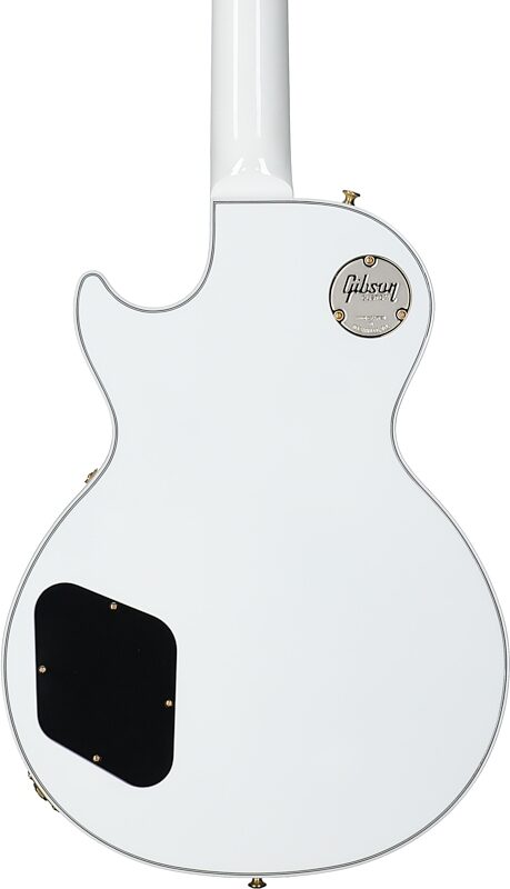 Gibson Les Paul Custom Electric Guitar (with Case), Alpine White, Serial Number CS500413, Body Straight Back
