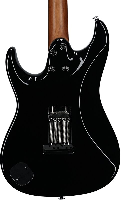 Ibanez ATZ300 Andy Timmons Electric Guitar, (with Case), Black, Serial Number 210001F2500598, Body Straight Back