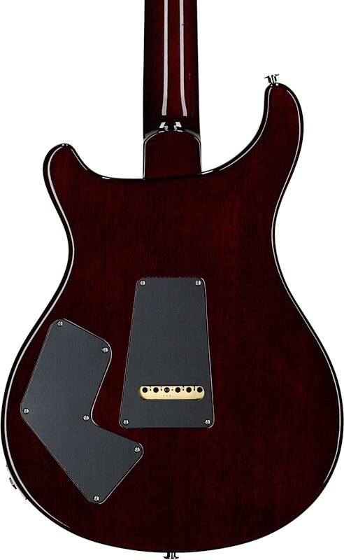 PRS Paul Reed Smith Modern Eagle V Electric Guitar (with Case), Dark Cherry Sunburst, Serial Number 0401371, Body Straight Back