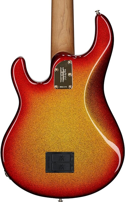 Ernie Ball Music Man StingRay 5 Special Electric Bass, 5-String (with Case), Cherry Punch, Serial Number K06124, Body Straight Back