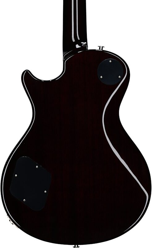 PRS Paul Reed Smith S2 McCarty 594 Singlecut Quilt Electric Guitar (with Gig Bag), Fire Red, Serial Number S2080457, Body Straight Back