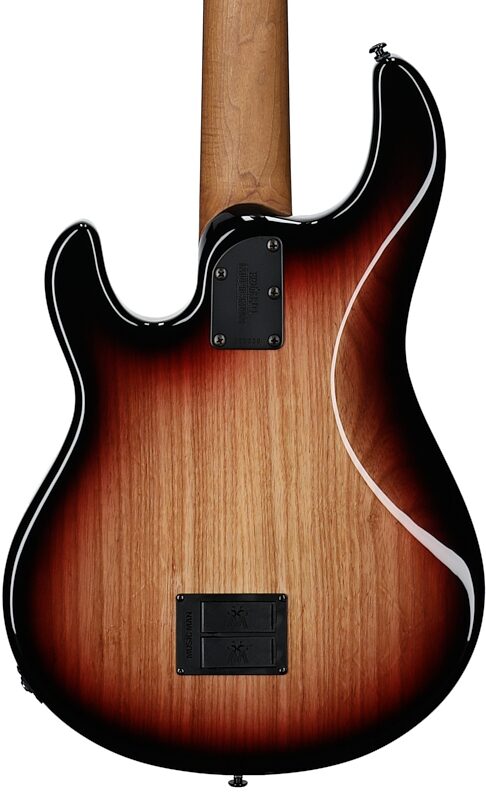 Ernie Ball Music Man StingRay 5 Special Electric Bass, 5-String (with Case), Faded Vintage Sunburst, Ebony Fretboard, Serial Number K05030, Body Straight Back